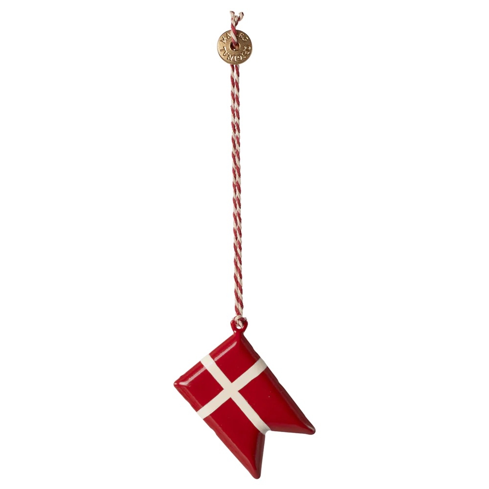 Bild von Maileg Baumschmuck Metall dänische Flagge