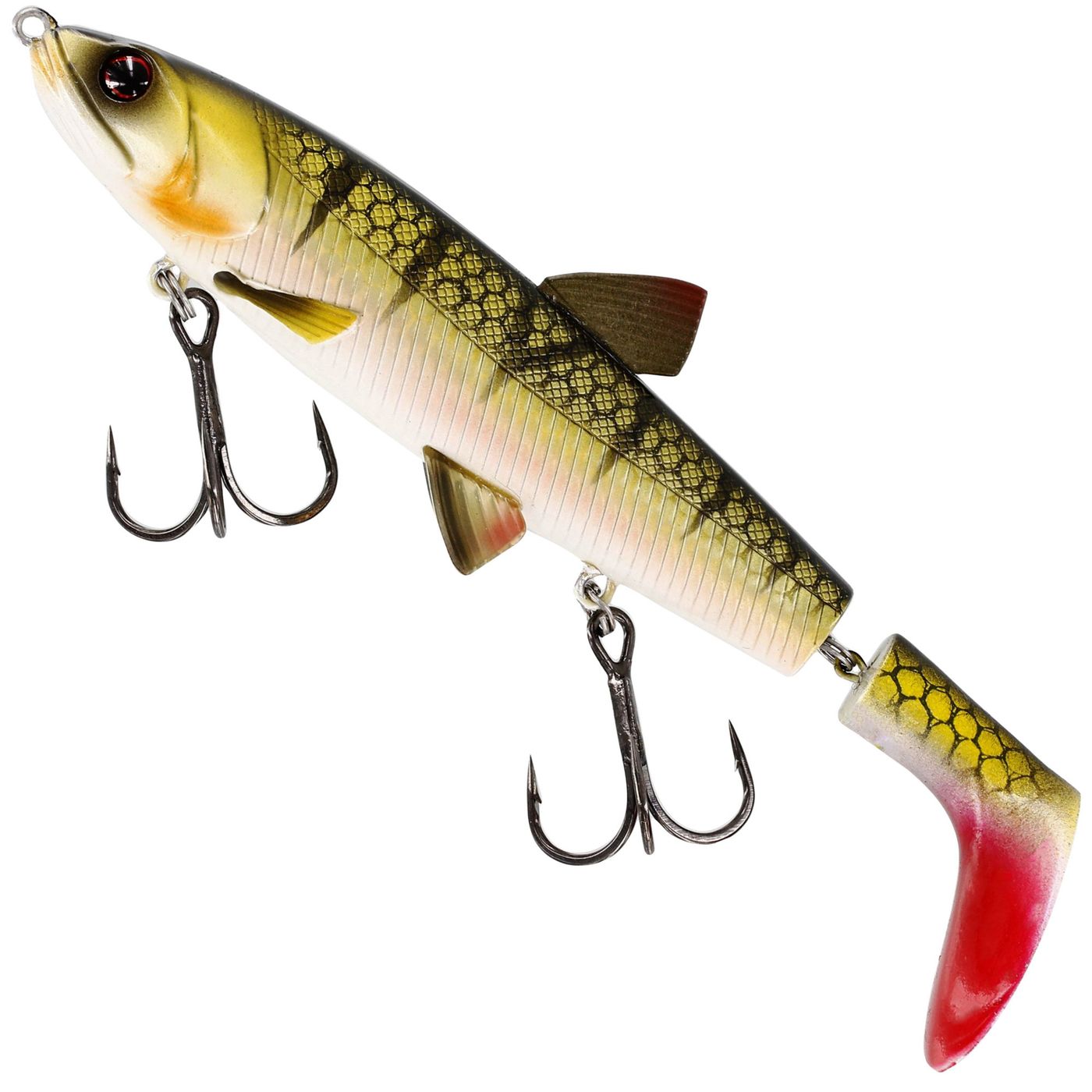 Bild von Westin HypoTwist Propbait Floating - Wobbler mit Gummifisch Schwanz