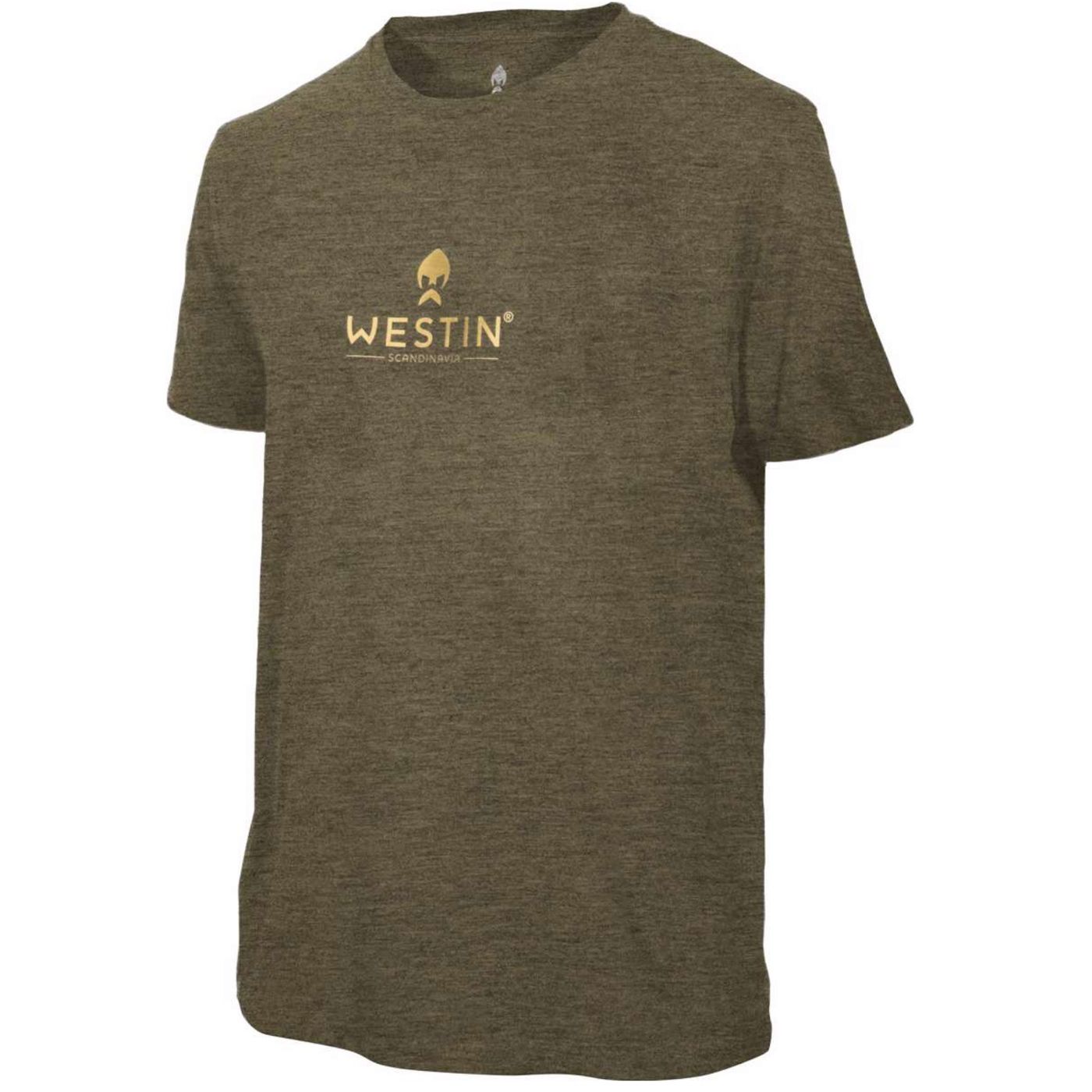 Bild von Westin Style T-Shirt Moss Melange - Angelshirt