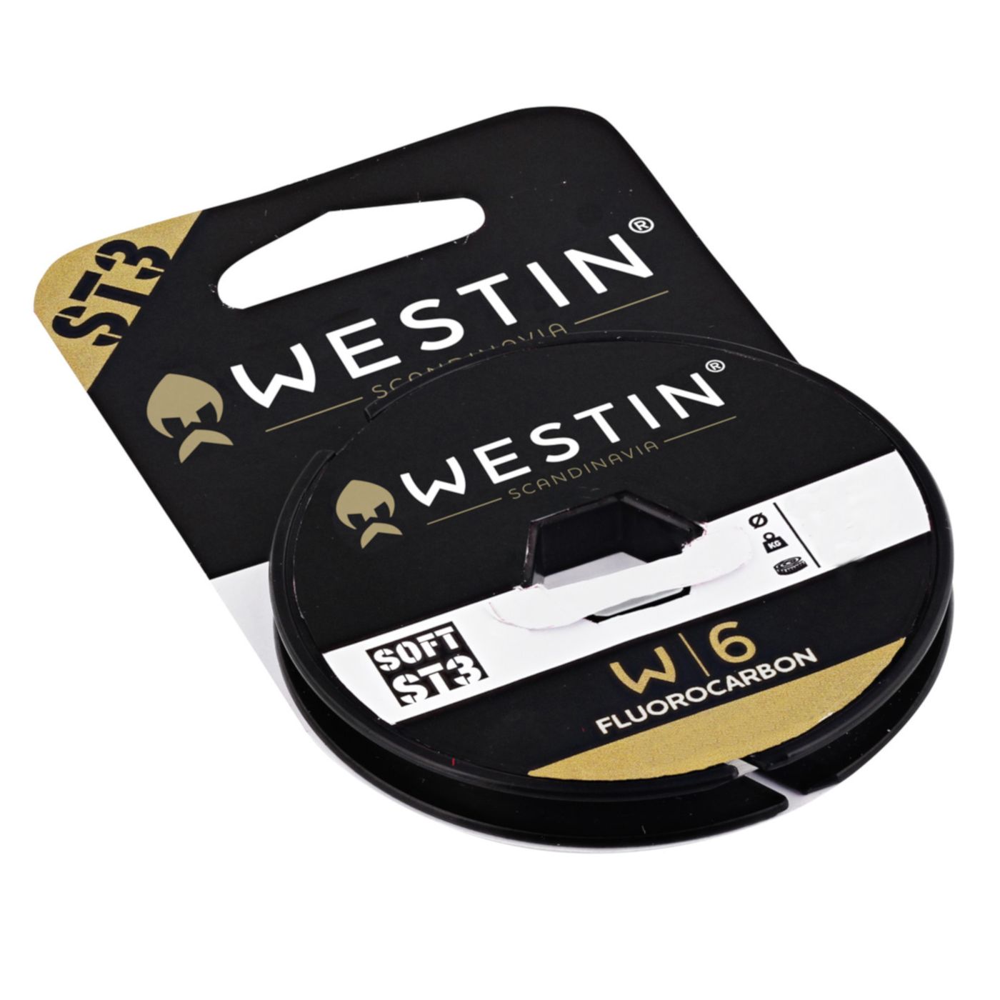Bild von WESTIN Vorfachschnur Westin W6 ST3 Fluorocarbon Clear 0,62mm 26,1kg - 35m Vorfachschnur, (35-St)