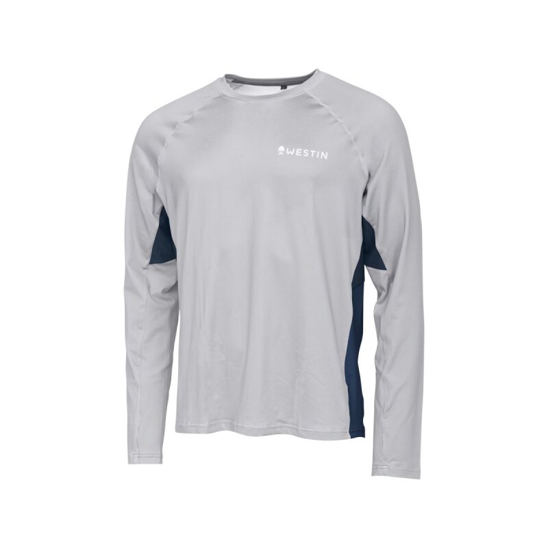 Bild von Westin Flats Upf Shirt Mist Grey - Angelshirt