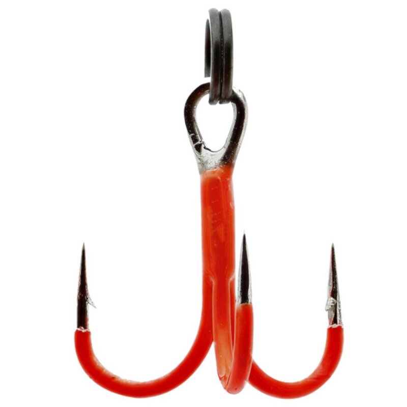 Bild von Westin Rigged Trout Treble Hooks UV Orange - 4 Drillinge
