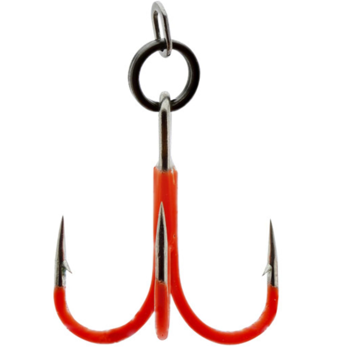 Bild von Westin Rigged Seatrout Treble Hooks UV Orange - 4 Drillinge