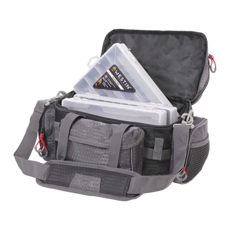 Bild von Westin W4 Lure Bag Plus 4 Boxes Small Titanium Black - Angeltasche