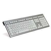 Bild von Logickeyboard SKB-AJPU-DE - verkabelt - USB - Aluminium - Weiß - Windows 2000 - Windows 2000 Professional - Windows 7 Enterprise - Windows 7 Enterprise x64 - Windows 7 H - PC/server - Universal (SKB-AJPU-DE)