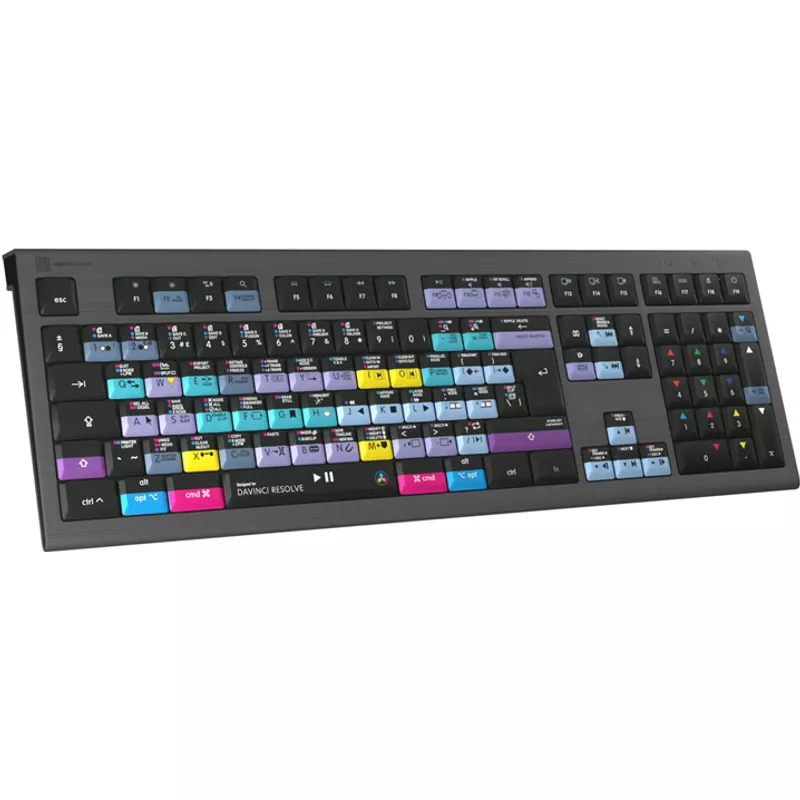 Bild von Logickeyboard ASTRA 2 Tastatur USB QWERTY Englisch Schwarz (Eng. Int., Kabelgebunden), Tastatur, Schwarz