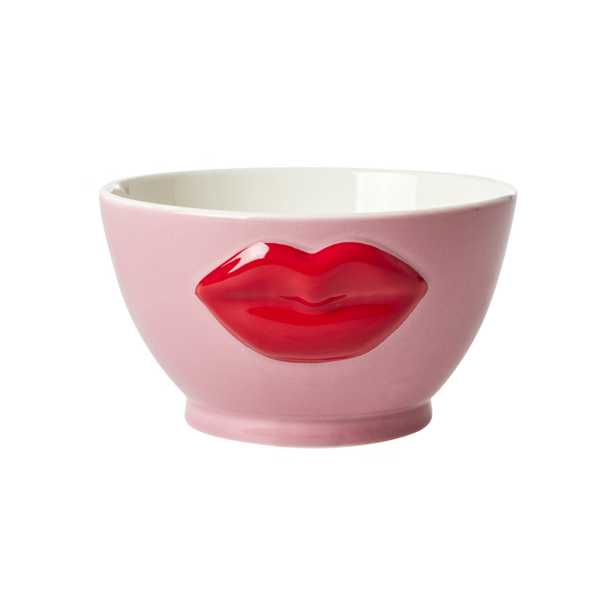 Bild von Keramik Schüssel Lips, 300 ml Ø 14,5 cm, Höhe 10 cm, pink