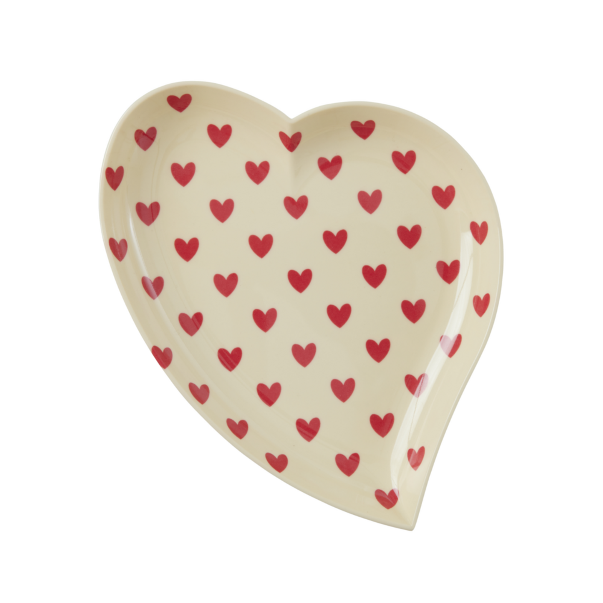 Bild von Melamin Platte Darling Hearts, 20 x 15 x 2 cm