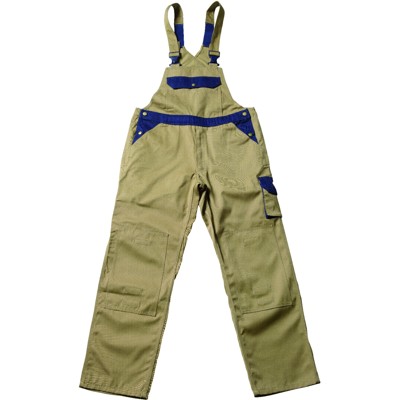 Bild von Berufslatzhose Milano 00969-430, khaki/marineblau, Größe C70, 90