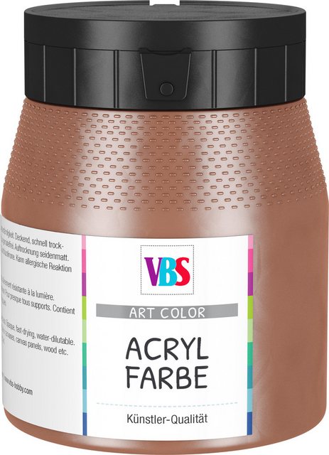 Bild von VBS Acrylfarbe, 250 ml - Siena-Gebrannt