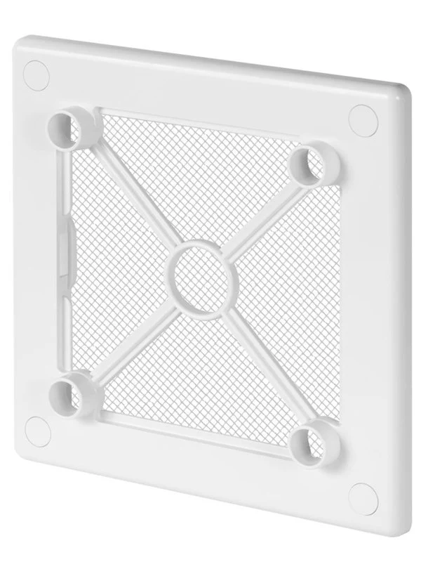 Bild von Unite frame front white for system+ panels including anti-insect net for passiv ventilation