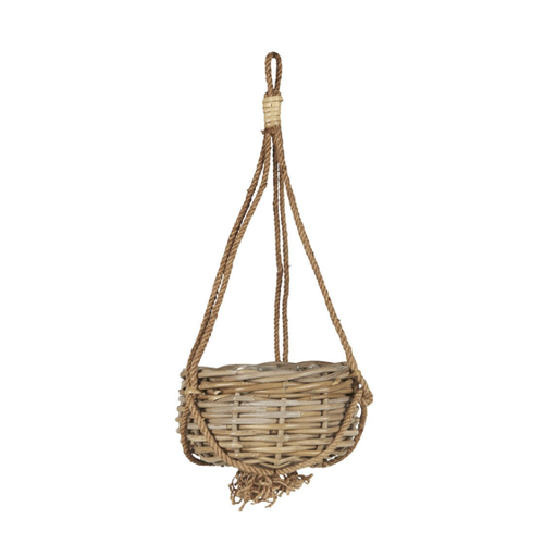 Bild von Ib Laursen Hängekorb aus Rattan – Eleganz für Ihr Zuhause