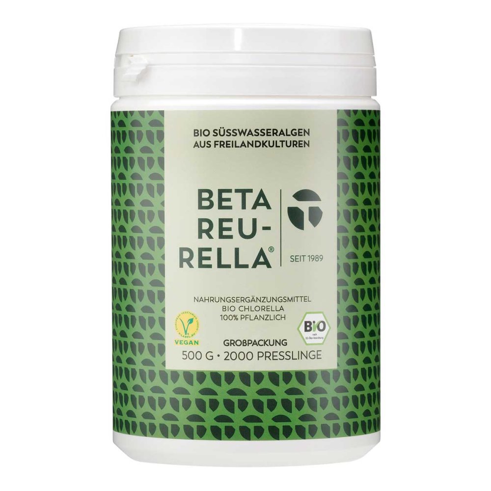 Bild von Beta Reu Rella Süßwasseralgen 2000 Tabletten - Zur Nahrungsergänzung