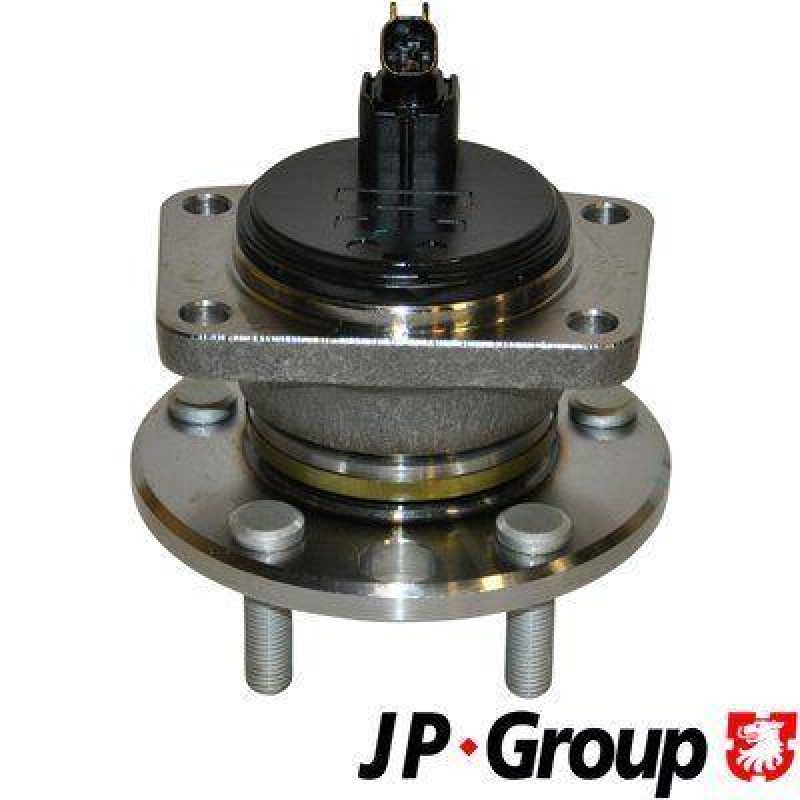 Bild von JP GROUP 1551400400 Radlagersatz Radlager, Radlager & Radlagersatz Hinterachse links, Hinterachse rechts mit Radlager, mit integriertem ABS-Sensor