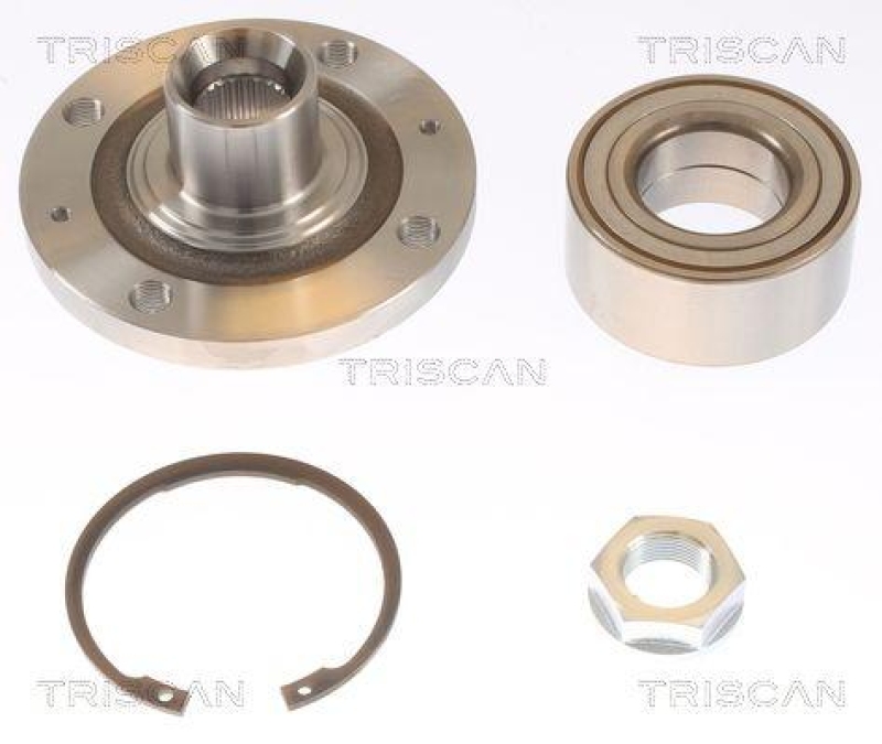Bild von TRISCAN Radnabe vorne rechts links 129,5mm für PEUGEOT CITROËN 3307.96 8535 28009