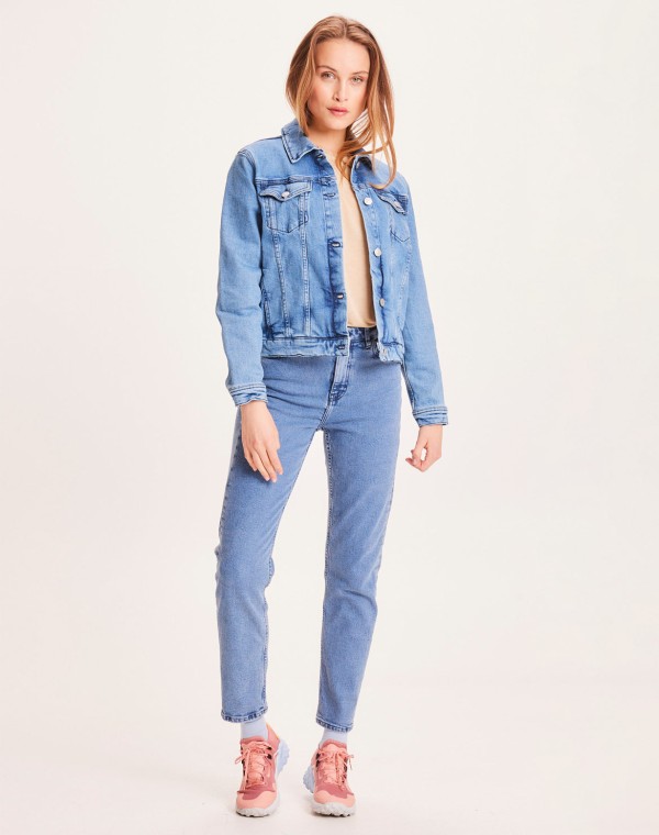 Bild von Hana Light Blue Denim Jacke
