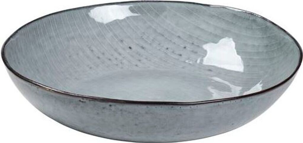Bild von Broste Copenhagen Salatschüssel Broste Copenhagen Nordic Sea Salatschale Ø 34,5 x H 7,5 cm, Steingut