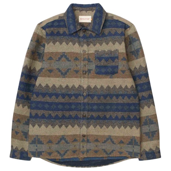 Bild von Revolution - Casual Overshirt - Hemd Gr M grau