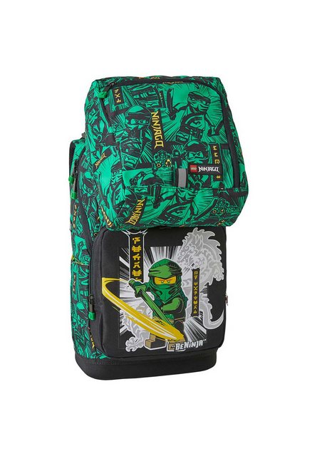 Bild von LEGO® Bags Schulranzen Optimo Starter, Aufsteckbare Sporttasche, Namensschild auf der Innenseite