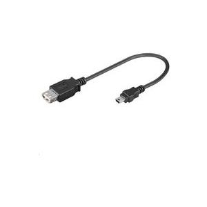 Bild von Microconnect USBAFBM 0.2m USB A Mini-USB B Schwarz USB Kabel (USBAFBM)