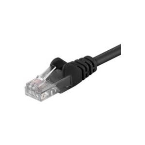 Bild von MicroConnect - Netzwerkkabel - RJ-45 (M) zu RJ-45 (M) - 25,0m - UTP - CAT 5e - geschirmt - Schwarz (UTP525S)