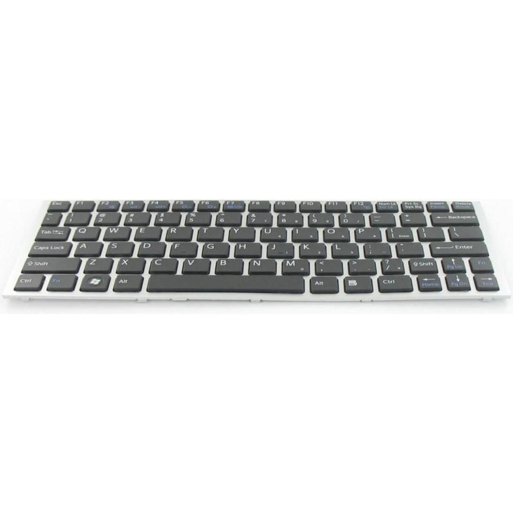 Bild von Sony Keyboard (US), Notebook Ersatzteile, Schwarz, Silber