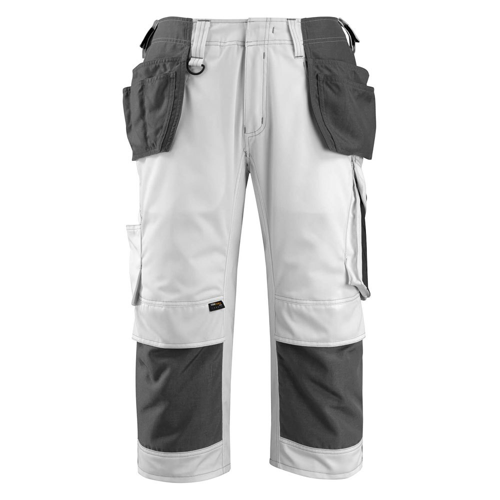 Bild von Lindau Dreiviertel-Hose mit Hängetaschen UNIQUE, Weiß/Dunkelanthrazit, Größe C45