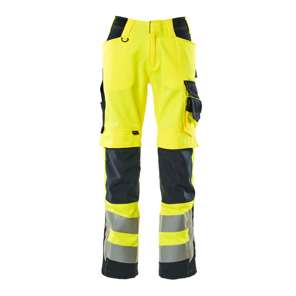 Bild von Kendal Hose mit Knietaschen SAFE SUPREME, hi-vis Gelb/Schwarzblau, Größe 82C54