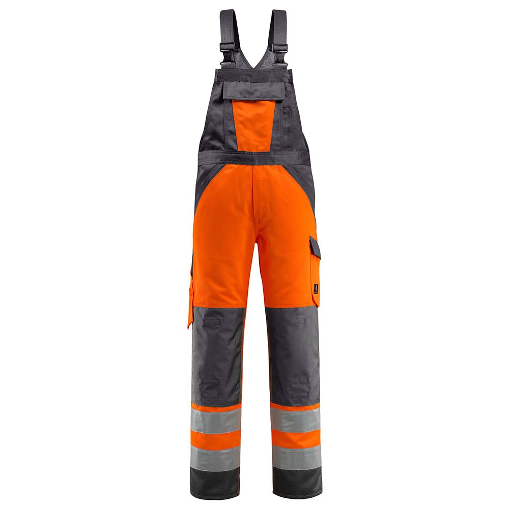 Bild von Gosford Latzhose mit Knietaschen - SAFE LIGHT - hi-vis Orange/Dunkelanthrazit, Gr. 82C60