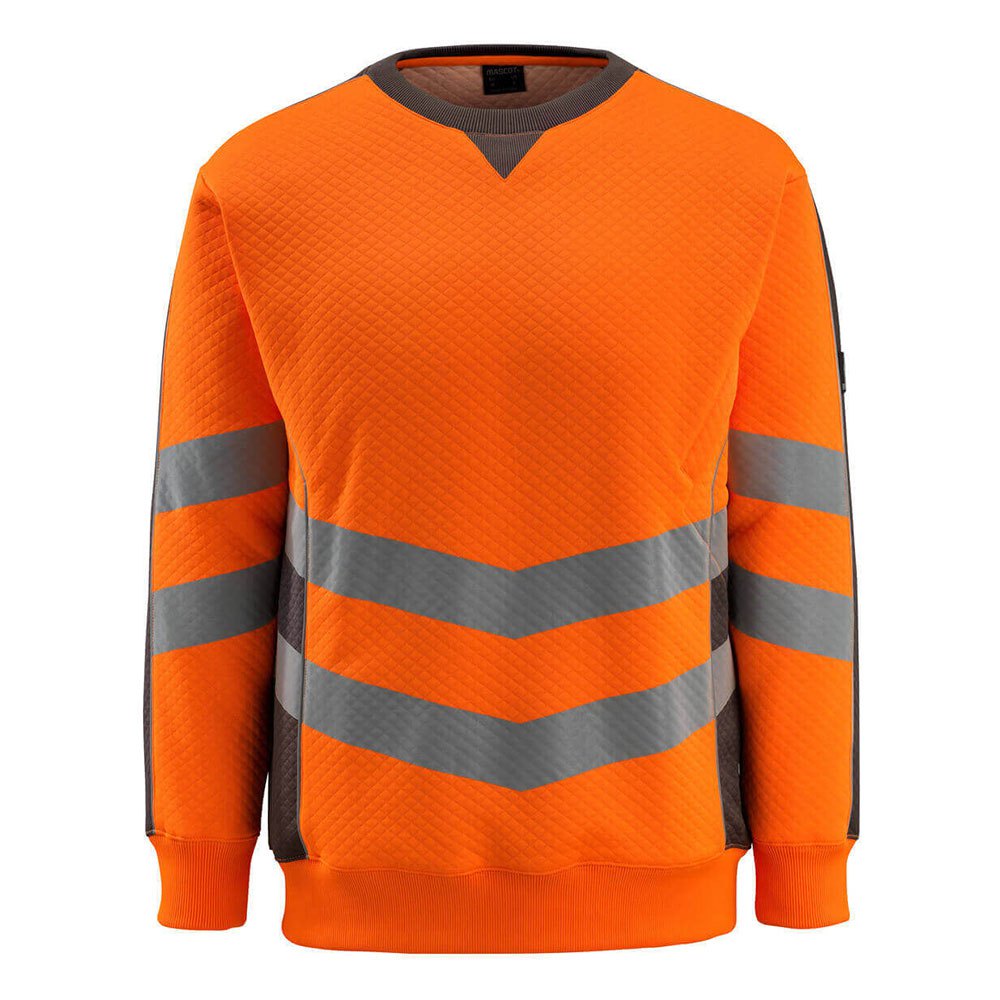 Bild von MASCOT® unisex Warnschutz-Langarmshirt Wigton  orange, dunkelanthrazit Größe 4XL