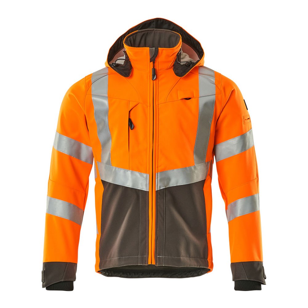 Bild von Blackpool Soft Shell Jacke - SAFE SUPREME - hi-vis Orange/Dunkelanthrazit, Gr. 3XL