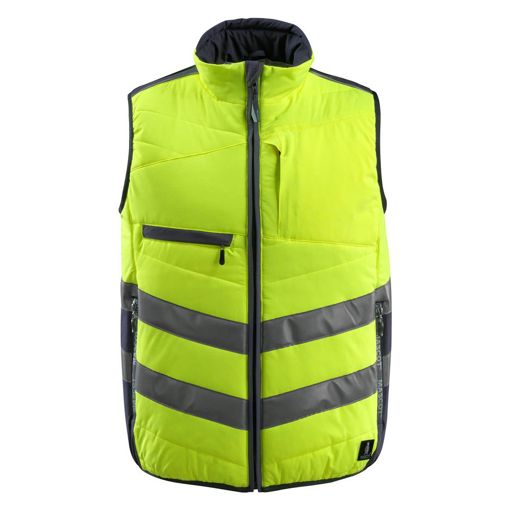 Bild von Grimsby Winterweste SAFE SUPREME, hi-vis Gelb/Schwarzblau, Größe M