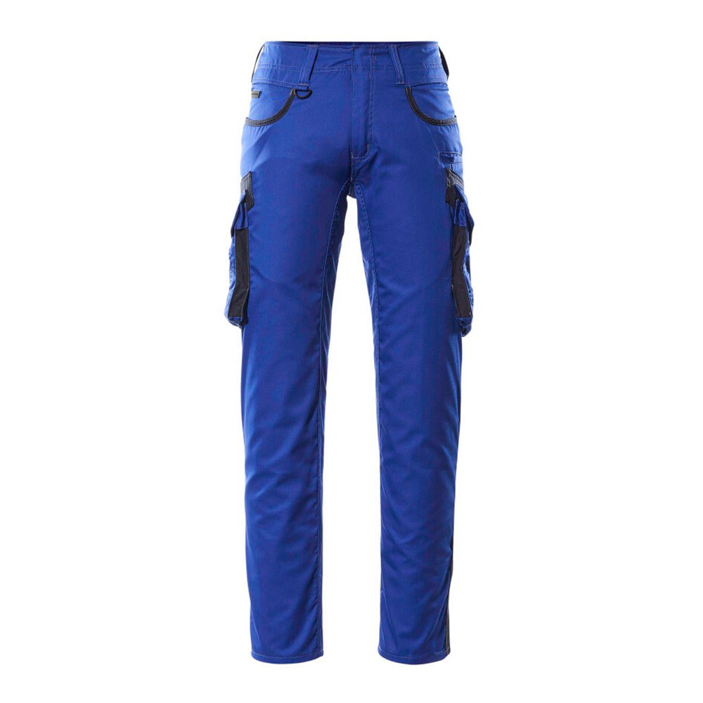 Bild von Ingolstadt Hose mit Schenkeltaschen UNIQUE, Kornblau/Schwarzblau, Größe 82C45
