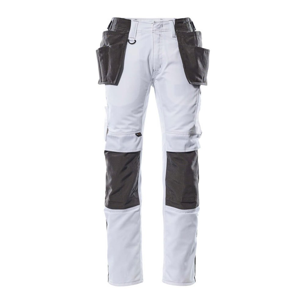 Bild von Mascot Hose mit Hängetaschen, geringes Gewicht Hose Größe 82C58, weiss/dunkelanthrazit