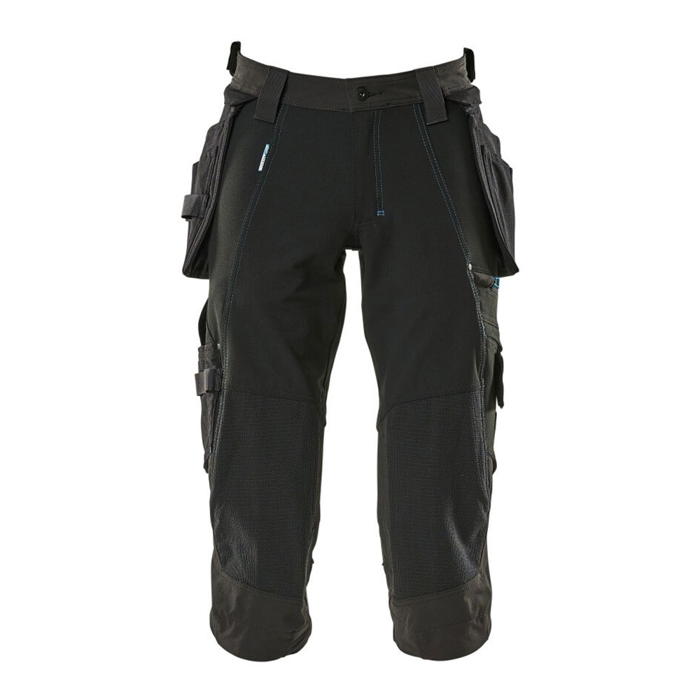 Bild von Mascot Dreiviertel-Hose, Hängetaschen, Stretchs Dreiviertel-Hose Größe C52, schwarz
