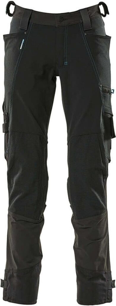 Bild von Hose mit Knietaschen ADVANCED, Schwarz, Größe 76C46