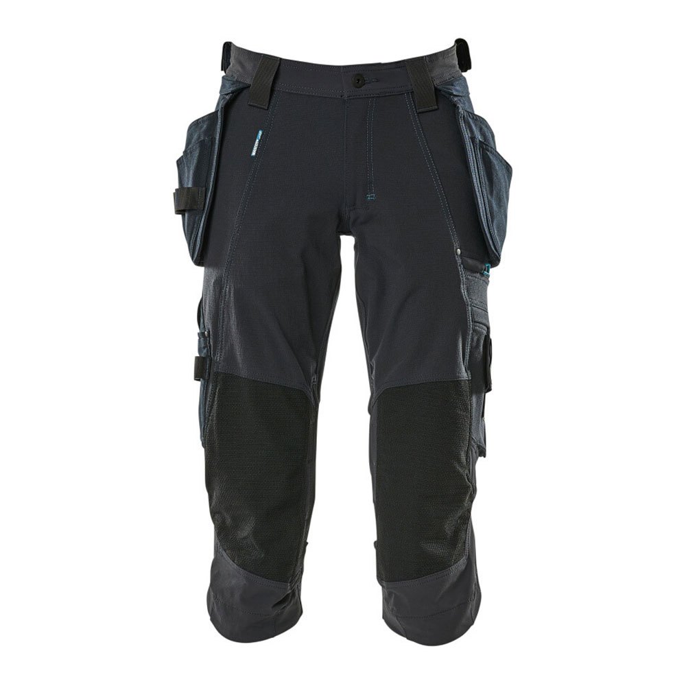 Bild von Mascot Dreiviertel-Hose, Hängetaschen, Stretchs Dreiviertel-Hose Größe C43, schwarzblau