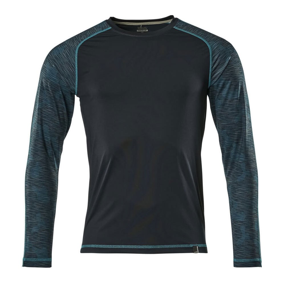 Bild von T-Shirt advanced, feuchtigkeitstransportierend, langarm 17281 Gr. 2XL schwarzblau - Mascot