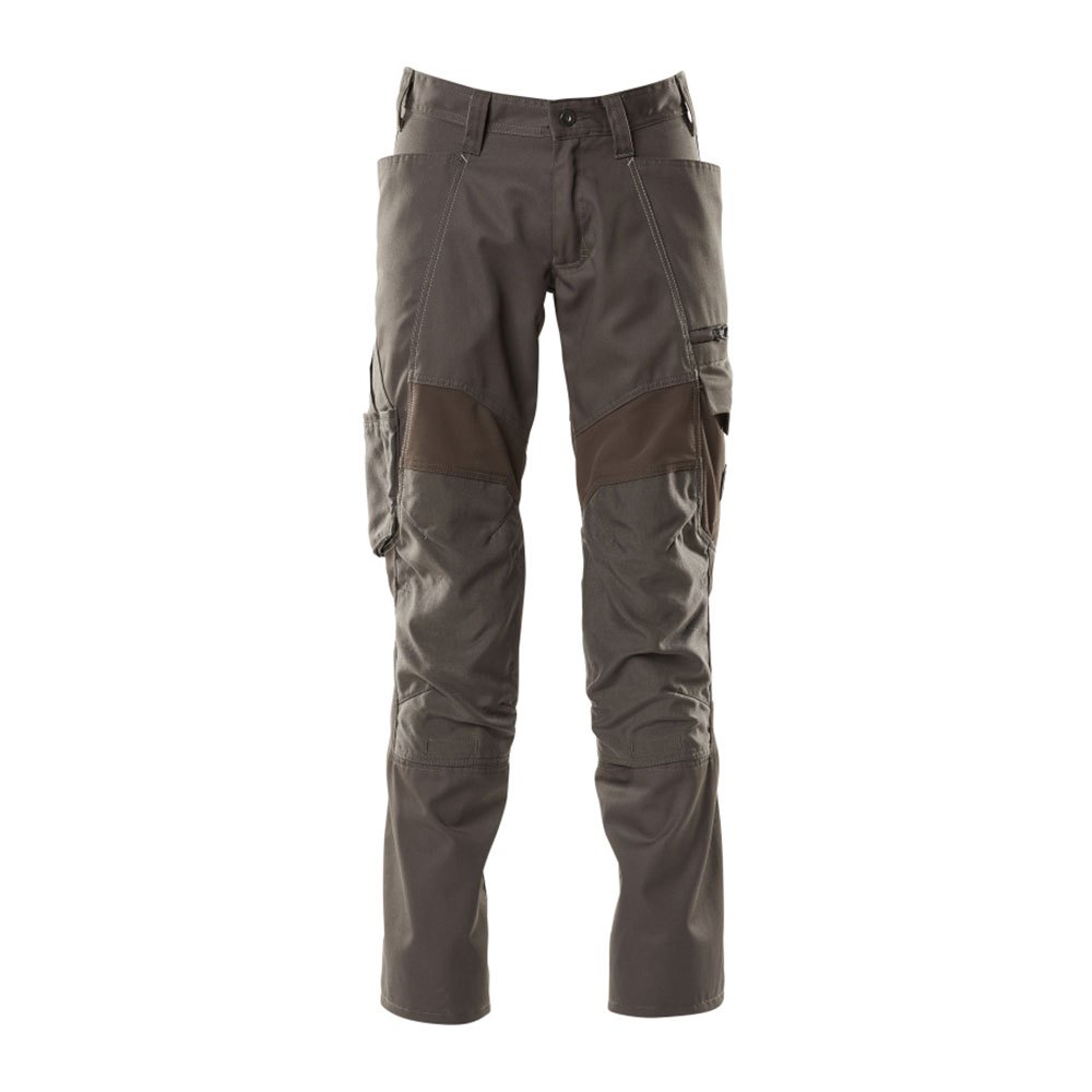 Bild von Arbeitshose Stretch Zones 18579 leichte Bundhose mit Cordura Knietaschen, Farbe: Dunkelanthrazit - 18, Größe: 54 - Mascot