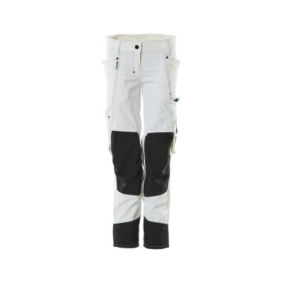 Bild von Hose mit Knietaschen ADVANCED, Weiß, Größe 76C36