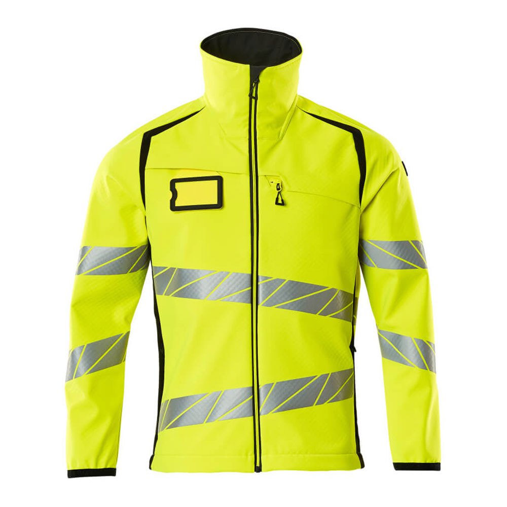 Bild von Soft Shell Jacke ACCELERATE SAFE, hi-vis Gelb/Schwarz, Größe S