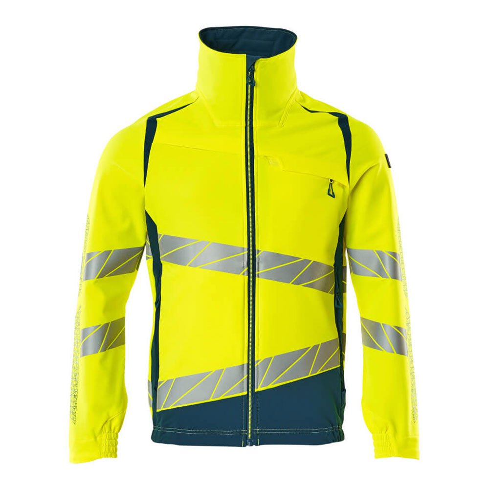 Bild von Jacke ACCELERATE SAFE, hi-vis Gelb/Dunkelpetroleum, Größe M