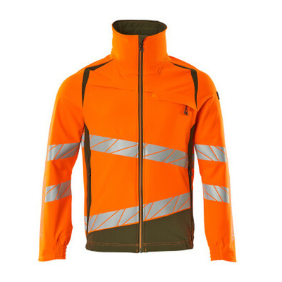Bild von Jacke ACCELERATE SAFE, hi-vis Orange/Moosgrün, Größe L