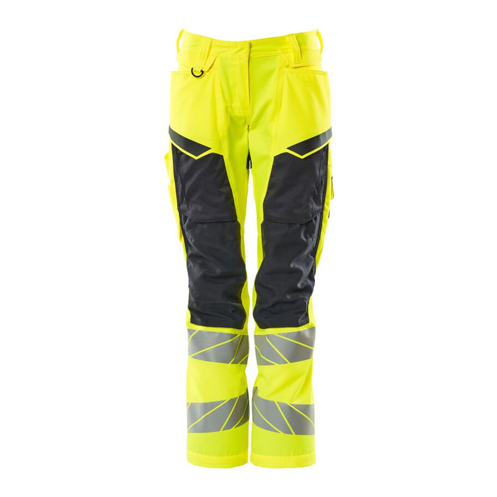 Bild von Hose mit Knietaschen ACCELERATE SAFE, hi-vis Gelb/Schwarzblau, Größe 82C44