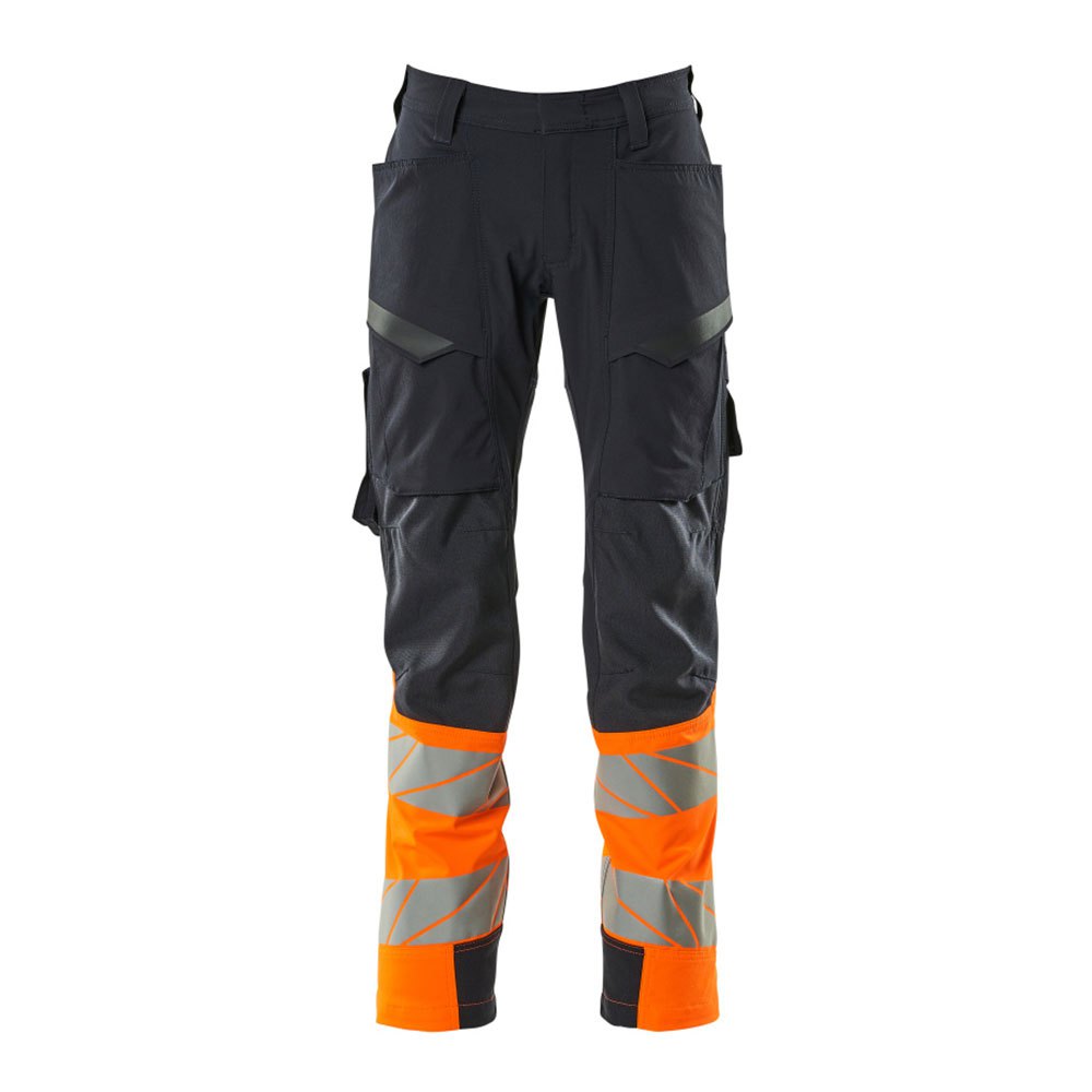 Bild von Mascot Accelerate Safe 19379 Big Thigh Pockets Work Pants Schwarz 48 / 35 Herren