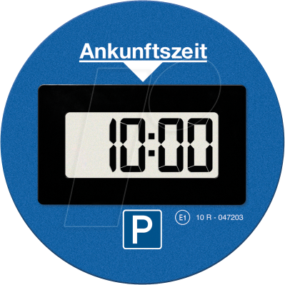 Bild von Needit elektronische Parkscheibe Park Lite One I automatische Parkscheibe elektrisch mit Zulassung vom Kraftfahrt-Bundesamt I Digitale Parkuhr mit 2 Displays I funktionell, langlebig & zuverlässig