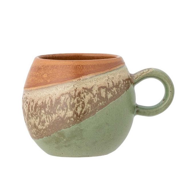 Bild von Bloomingville Becher Bloomingville Becher PAULA Grün Braun mit Henkel