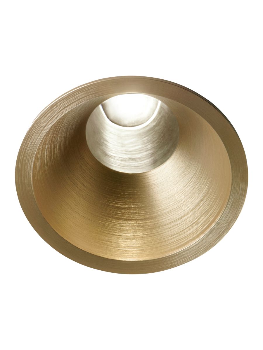 Bild von Light-Point LED-Einbaustrahler CURVE II 9cm Messing 270944
