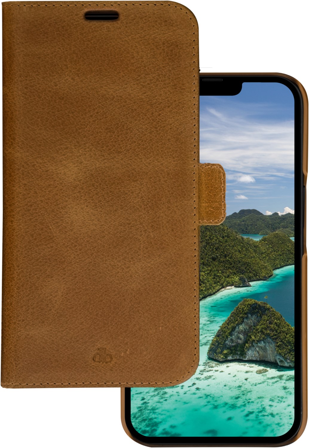 Bild von dbramante1928 Lynge (Apple iPhone 14 Pro Max), Smartphone Hülle, Braun