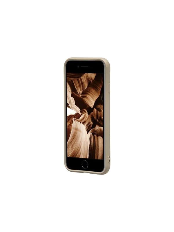 Bild von dbramante1928 Barcelona - bagsidecover (Apple iPhone SE), Smartphone Hülle, Beige